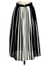 Topshop Stripes Black Formal Skirt Size 2 - photo 2