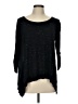 Olivia Moon Black 3/4 Sleeve Top Size L - photo 1