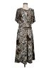 Chaus Animal Print Brown Cocktail Dress Size M - photo 1