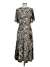 Chaus Animal Print Brown Cocktail Dress Size M - photo 2