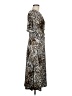 Chaus Animal Print Brown Cocktail Dress Size M - photo 4