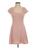 TOBI Solid Pink Casual Dress Size S - photo 1