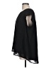 DR2 100% Polyester Black Short Sleeve Blouse Size L - photo 5