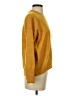 Vince Camuto Solid Yellow Pullover Sweater Size XXS - photo 4