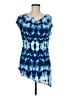 Rendezvous Blue Short Sleeve Top One size - photo 1