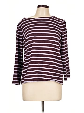 Ann Taylor LOFT 3/4 Sleeve T-Shirt (view 1)