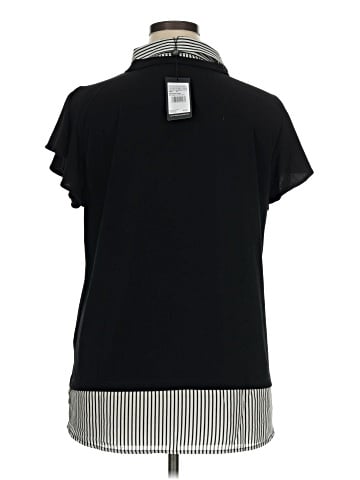 Adrianna Papell Short Sleeve Blouse (view 2)