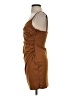 Shein 100% Polyester Solid Brown Cocktail Dress Size S - photo 5