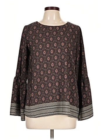 Les Amis Long Sleeve Blouse (view 1)