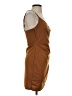 Shein 100% Polyester Solid Brown Cocktail Dress Size S - photo 4
