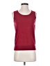 Talbots 100% Pima Cotton Red Sleeveless Top Size S - photo 1