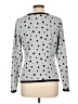 Emma James Polka Dots Silver Pullover Sweater Size L - photo 2