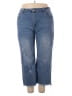Unbranded Hearts Blue Jeans Size 18 - photo 1