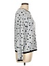 Emma James Polka Dots Silver Pullover Sweater Size L - photo 4