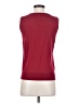 Talbots 100% Pima Cotton Red Sleeveless Top Size S - photo 2