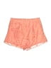 Charlotte Russe 100% Polyester Paisley Orange Shorts Size S - photo 2