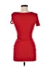 Unbranded Solid Red Cocktail Dress Size M - photo 2