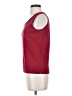 Talbots 100% Pima Cotton Red Sleeveless Top Size S - photo 5