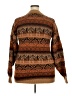 Unbranded Print Brown Pullover Sweater Size XXL (estimated) - photo 2