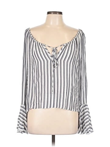Olivaceous Long Sleeve Blouse (view 1)