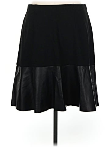 CAbi Faux Leather Skirt (view 2)
