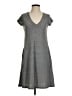 Current/Elliott Chevron-herringbone Gray Casual Dress Size XS (0) - photo 1