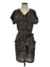 Forever 21 100% Polyester Paisley Black Casual Dress Size S - photo 1