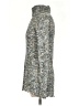 Sno Skins Tweed Silver Turtleneck Sweater Size S - photo 5
