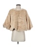 Doe & Rae 100% Polyester Tan Fleece Size S - photo 1