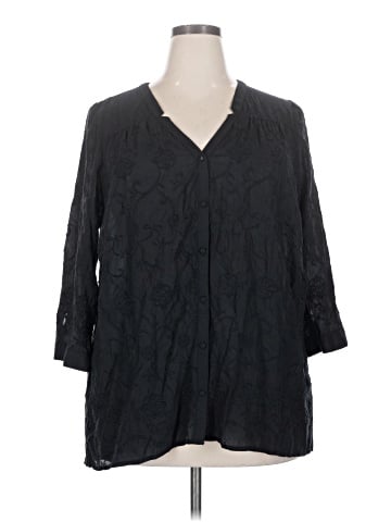 Lucky Brand 3/4 Sleeve Blouse (view 1)