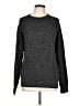 Uniqlo 100% Cotton Tweed Gray Pullover Sweater Size L - photo 1