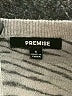 PREMISE Gray Short Sleeve Top Size S - photo 7