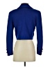 St. John 100% Cotton Blue Blazer Size P (petite) - photo 2