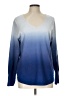Chico's Blue Pullover Sweater Size Lg (2) - photo 1