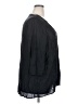 Lucky Brand 100% Rayon Black 3/4 Sleeve Blouse Size 2X - photo 4