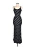 Snap Stripes Black Casual Dress Size M - photo 1