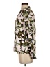 Crosby 100% Rayon Camo Green Long Sleeve Blouse Size S - photo 5