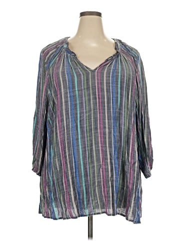 Lane Bryant 3/4 Sleeve Blouse (view 1)
