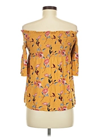 Rewind 3/4 Sleeve Blouse (view 2)