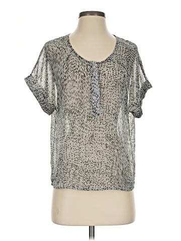 Banana Republic Factory Store Short Sleeve Blouse (view 1)