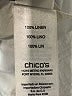 Chico's 100% Linen White Linen Pants Size S - photo 8
