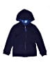 Lands' End 100% Polyester Blue Zip Up Hoodie Size S (kids) - photo 1