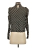 Zara Brown Long Sleeve Blouse Size XS - photo 2