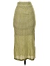 Vince. Houndstooth Gold Casual Skirt Size XS - photo 2