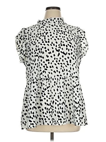 Unbranded Short Sleeve Blouse (view 1)