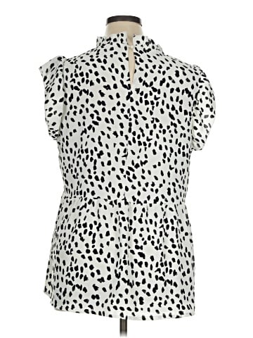 Unbranded Short Sleeve Blouse (view 2)