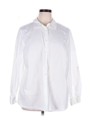 Charter Club Long Sleeve Button-Down Shirt (view 1)