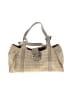 Fendi 100% Canvas Ivory Tan Shoulder Bag One size - photo 1