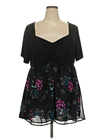 Torrid Short Sleeve Blouse (view 1)