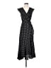 Max Studio Polka Dots Black Casual Dress Size S - photo 1